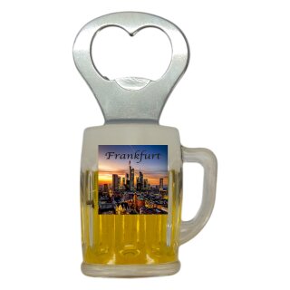 Flaschenöffner Bierkrug Massbier Bier Frankfurt