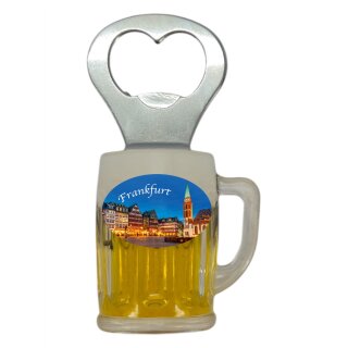 Flaschenöffner Bierkrug Massbier Bier Frankfurt