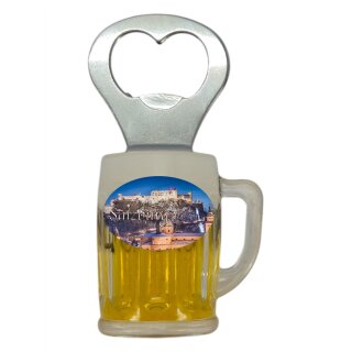 Flaschenöffner Bierkrug Massbier Bier Salzburg