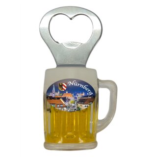 Flaschenöffner Bierkrug Massbier Bier Nürnberg
