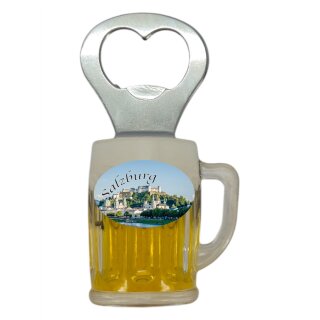 Flaschenöffner Bierkrug Massbier Bier Salzburg