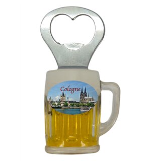 Flaschenöffner Bierkrug Massbier Bier Cologne