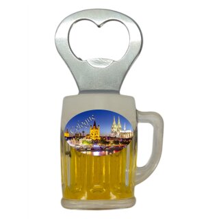 Flaschenöffner Bierkrug Massbier Bier Cologne