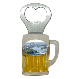 Flaschenöffner Bierkrug Massbier Bier Koblenz