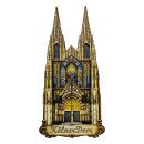 Holzmagnet Kühlschrankmagnet Kölner Dom...