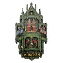 Holzmagnet München Marienplatz Glockenspiel...