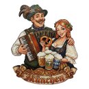 Holzmagnet Germany Deutschland München...