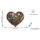 Holzmagnet Holz Herz Magnet Drehend Beweglich - Cologne