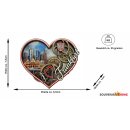 Holzmagnet Herz Frankfurt