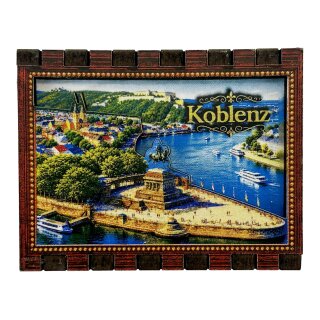 Holzmagnet, Streichhölzerbox Koblenz