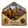 Nürnberg  Holz Magnet Postkarte Deutschland Schöner Brunnen Kirche Nuremberg Beige