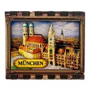 Holzmagnet, Streichhölzerbox München Made in Germany