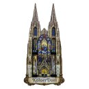 Holzmagnet Kühlschrankmagnet Kölner Dom...