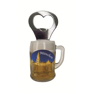 Flaschenöffner Bierkrug Massbier Bier München