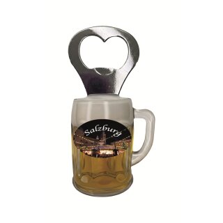 Flaschenöffner Bierkrug Massbier Bier Salzburg