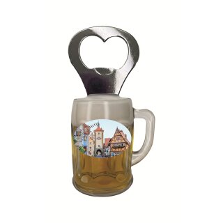 Flaschenöffner Bierkrug Massbier Bier Rothenburg
