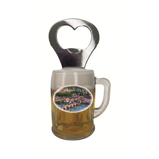Flaschenöffner Bierkrug Massbier Bier Heidelberg
