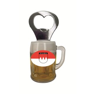 Flaschenöffner Bierkrug Massbier Bier Franken