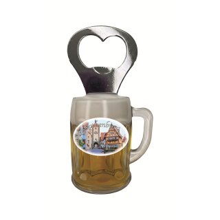 Flaschenöffner Bierkrug Massbier Bier Rothenburg