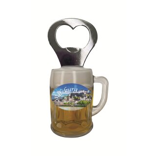 Flaschenöffner Bierkrug Massbier Bier Salzburg