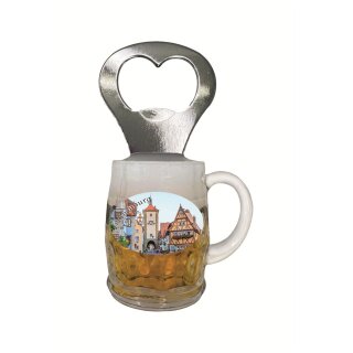 Flaschenöffner Bierkrug Massbier Bier Rothenburg