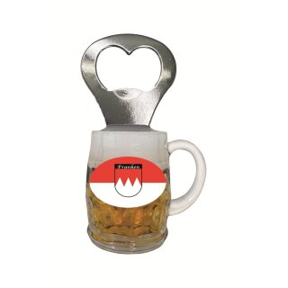 Flaschenöffner Bierkrug Massbier Bier Franken
