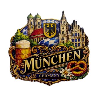 Magnet München Holz Made in Germany
