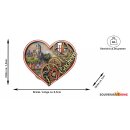 Holzmagnet Cochem Herz, Made in EU