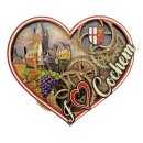 Holzmagnet Cochem Herz, Made in EU