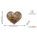 Holzmagnet Cochem Herz, Made in EU