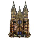 Holzmagnet Holz Kirche Magnet Tür Beweglich -...