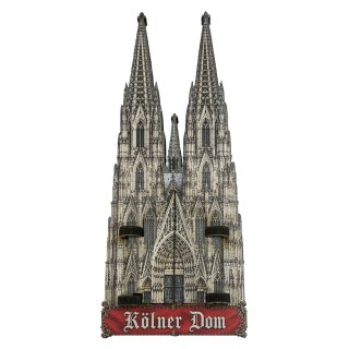 Holzmagnet Holz Dom Magnet  Tür Beweglich - Köln Cologne