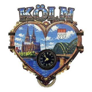 Holzmagnet Köln mit Tür, Made in EU