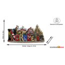 Holzmagnet Holz Herz Magnet Schriftzug City View -...