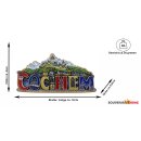 Holzmagnet Holz Magnet Schriftzug City View - Cochem
