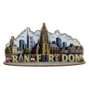 Holzmagnet Holz Herz Magnet Schriftzug City View -...