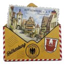 Holzmagnet Holz Magnet Briefumschlag Post - Rothenburg ob...