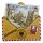 Holzmagnet Holz Magnet Briefumschlag Post - Rothenburg ob der Tauber