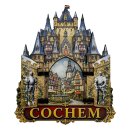 Holzmagnet Holz Reichsburg Magnet  Tür Beweglich - Cochem