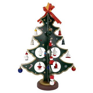 Weihnachtbaum Deko Weihnachten Weihnachtsdeko Christmas Tannenbaum ca. 28cm Grün
