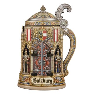 Holzmagnet Bierkrug Salzburg