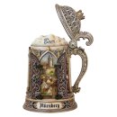 Holzmagnet Bierkrug Nürnberg