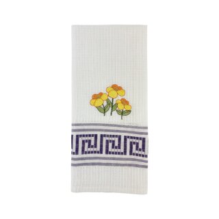 Handtuch Blume Lila