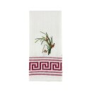 Handtuch Blume Lila